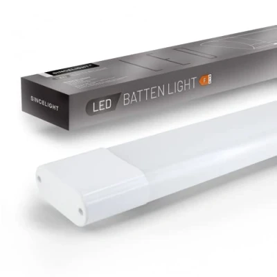 Afbeelding van SINCELIGHT Led lampenlamp, 60 cm, omni directionele 270 graden stralingshoek, 18 W geïntegreerde lineaire buis, plafond of wandmontage voor keuken, garage, kantoor, winkel, neutraal wit 4000K, 1 stuk