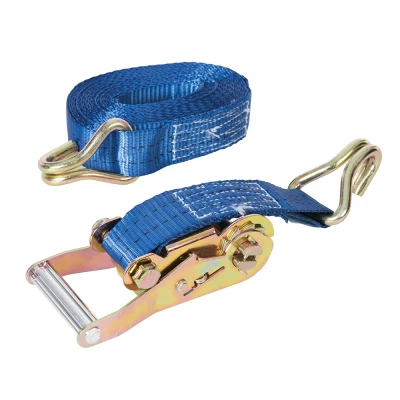 Afbeelding van Silverline J haak ratel sjorband 6 m x 38 mm, vermogen 1000 kg, capaciteit 2000 kg