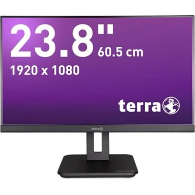 Afbeelding van Terra 2448W LCD monitor Energielabel E (A G) 60.5 cm (23.8 inch) 1920 x 1080 Pixel 16:9 5 ms HDMI, DisplayPort, USB C, Hoofdtelefoonaansluiting IPS