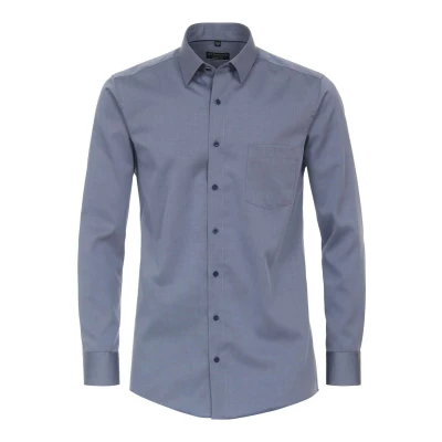 Afbeelding van Redmond Comfort FIT Overhemd, Heren, Maat: Medium, Blau