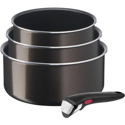 Afbeelding van Tefal Ingenio unlimited set braadpannen + afneembare handgreep 16/18/20cm L1509102