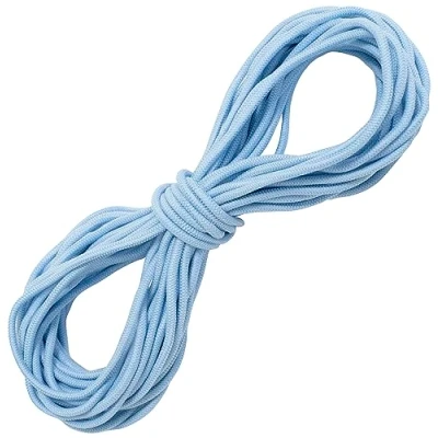 Afbeelding van AERZETIX C67256 decoratief elastiek rond 10 m diameter 3 mm kleur babyblauw
