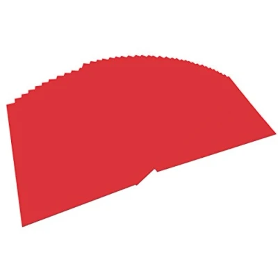 Afbeelding van Tekenpapier Folia A4 130gr pak a 100 vel lichtrood