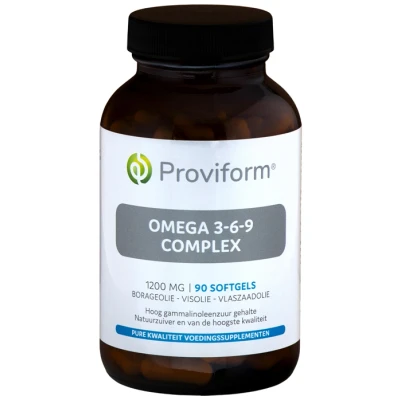 Afbeelding van Proviform Omega 3 6 9 Complex 1200 Mg, 90 Soft tabs