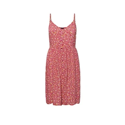 Afbeelding van Pieces Pctala SLIP NOOS BC Jurk, Dames, Maat: Small, Beetroot purple
