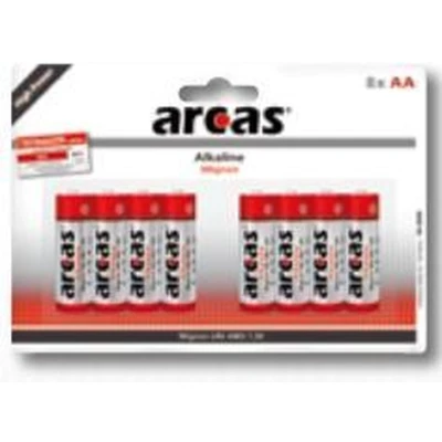 Afbeelding van Arcas AA Alkaline batterij 8 stuks
