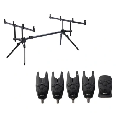 Afbeelding van Prologic Bat+ Beetmelder Set 4+1 (Incl. Gratis C Series 4 Rodpod) Karperset