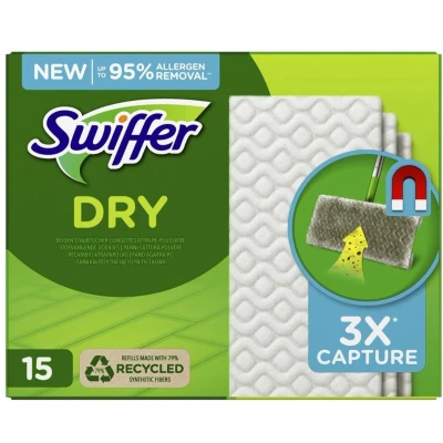 Afbeelding van Swiffer Dry Stofwisdoekjes navulling doosje a 15 stuks