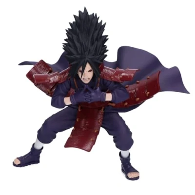 Afbeelding van Banpresto Actiefiguur Madara Uchiha Naruto Shippuden Vibration Stars, 13 cm, BP28807P, meerkleurig, verzamelfiguur, optimaal voor anime fans