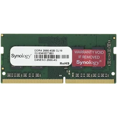 Afbeelding van Synology 4GB DDR4 SODIMM Non ECC 2666 MHz (1x4GB)