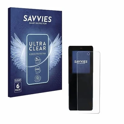 Afbeelding van Savvies (6 Stuks) Schermbeschermer voor Stromer ST2 Omni Display Screen Protector Ultra Transparant