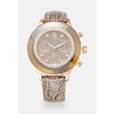 Afbeelding van Swarovski dames Octea Chrono horloge 5671153 in de kleur Roségoud