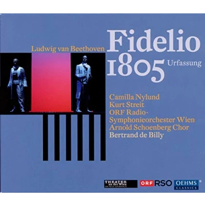 Afbeelding van Vienna Radio Symphony Orchestra, Bertrand De Billy Beethoven: Fidelio (1805 Urfassung) (2 CD)