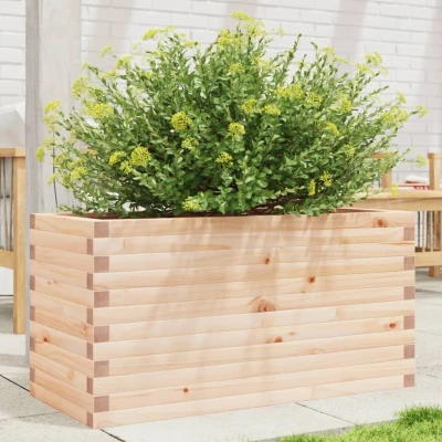 Afbeelding van Plantenbak 90x40x45,5 cm massief grenenhout