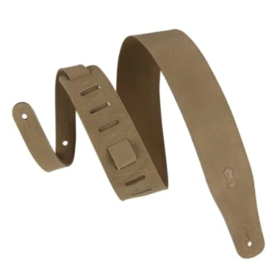 Afbeelding van Levys Leathers MS26 SND suède gitaarband, zand