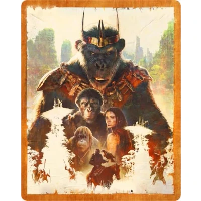 Afbeelding van The Kingdom Of Planet Apes Steelbook 4K Ultra HD Blu ray Import