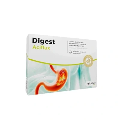 Afbeelding van Digest Aciflux doble protección 30 tabletten Eladiet