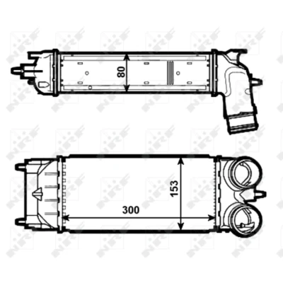Afbeelding van NRF Interkoeler 30548