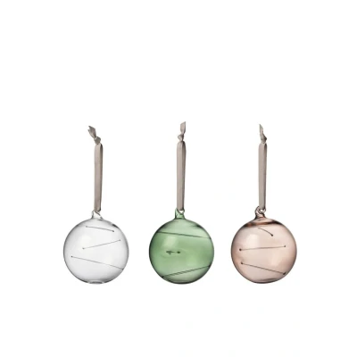 Afbeelding van Iittala Sun ball hanger set van 3 Multicolor