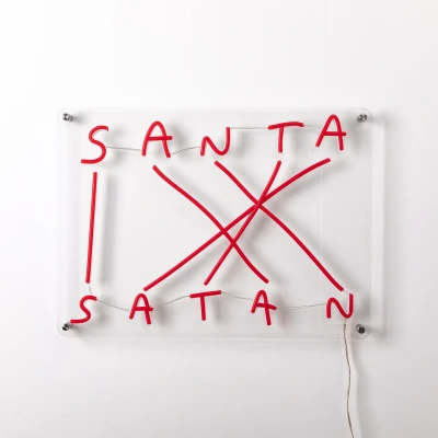 Afbeelding van Seletti Connection wandlamp Santa Satan