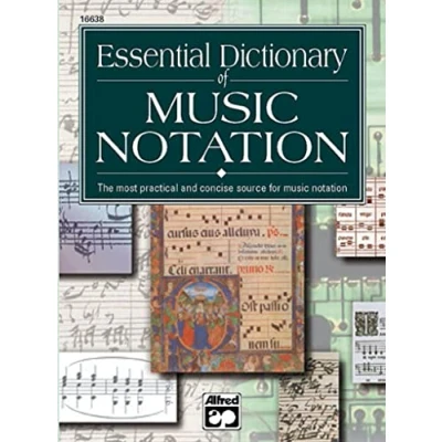 Afbeelding van LINDA LUSK &amp; TOM GEROU ESSENTIAL DICTIONARY OF music NOTATION: The most practical and concise source for notation