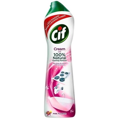 Afbeelding van Cif Cream Pink Flowers 500ml