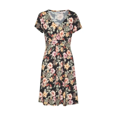 Afbeelding van Buffalo Jerseyjurk met bloemenprint