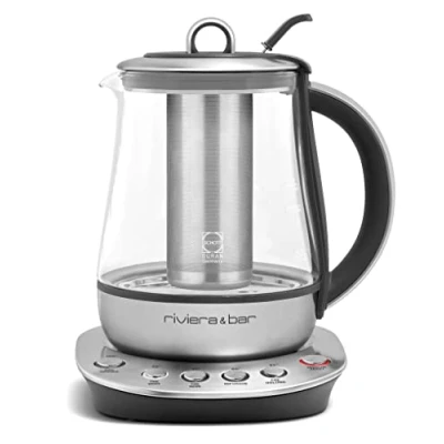 Afbeelding van Riviera et Bar BTH540 roestvrijstalen theepot met instelbare temperatuur 1,2 l Jaïpur Zen