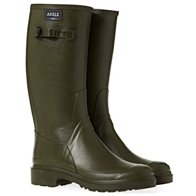 Afbeelding van Aigle CESSAC, regenboot heren, kaki, 48 EU, Khaki (stad)