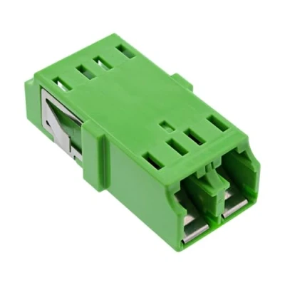Afbeelding van InLine Glasvezel koppeling, duplex LC/LC, singlemode groen, keramische huls (Netwerkkoppeling), Netwerk accessoires