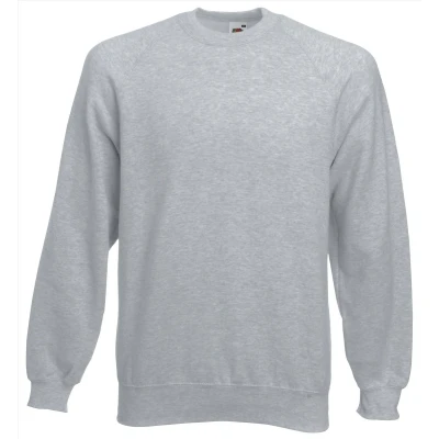 Afbeelding van Fruit of the Loom Classic Raglan Sweater Grijs XXL