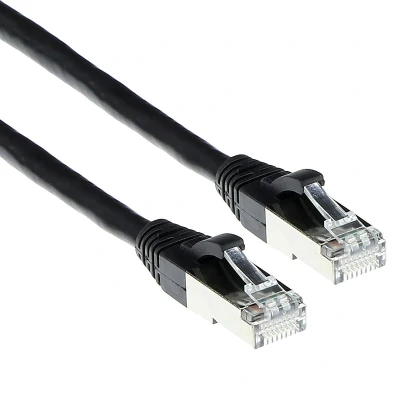Afbeelding van ACT FB6907 SFTP CAT6A Patchkabel Snagless Zwart 7 meter