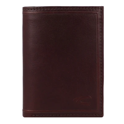 Afbeelding van camel active Leren Kaarthoes Wood Card Wallet Brown Bruine