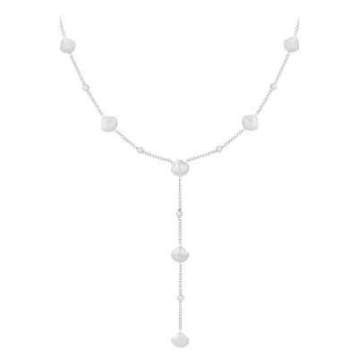 Afbeelding van Bijoutheek Collier Y Schelpen Zilver