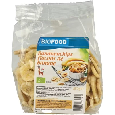 Afbeelding van Bananenchips bio
