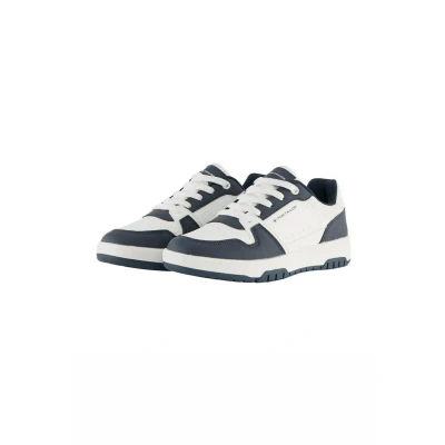 Afbeelding van TOM Tailor Sneaker Sneakers laag voor kinderen, Maat: 39, White navy Pu