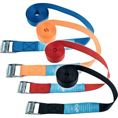 Afbeelding van Connex Sjorband eendelig 3 m x 25 mm 200 kg maximale belastbaarheid met klemslot, zonder haak van polyester/spanband/ladingbeveiliging / B34426