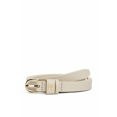 Afbeelding van TOMMY HILFIGER Riem &#039;ESSENTIAL EFFORTLESS&#039; beige / goud