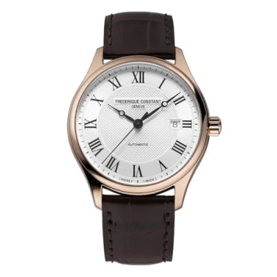 Afbeelding van Frederique Constant heren Classic Index automatic horloge FC 303MC5B4 in de kleur Roségoud