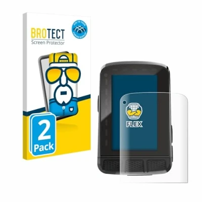 Afbeelding van BROTECT Screenprotector voor Wahoo Elemnt Roam V2 GPS Folie Beschermfolie transparant volledig dekking (2 Stuks)