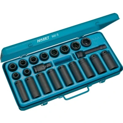 Afbeelding van Hazet 900S Kracht dopsleutelinzetset 1/2 (12.5 mm) 23 delig