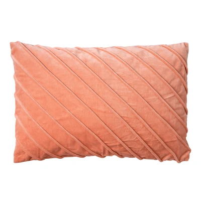 Afbeelding van Dutch Decor PACO Sierkussen velvet 40x60 cm Muted Clay roze