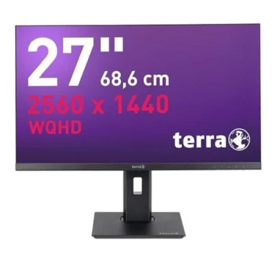 Afbeelding van TERRA 3030223 computer monitor 68,6 cm (27&quot;) 2560 x 1440 Pixels Wide Quad HD LCD Zwart