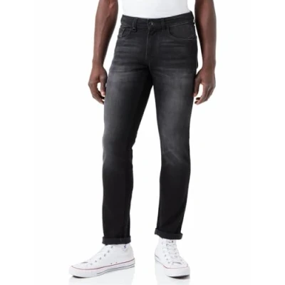 Afbeelding van camel active Flexxxactive Slim fit jeans, Heren, Maat: 36x34, Asphalt