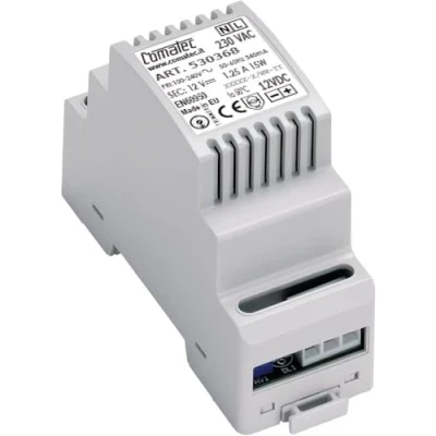 Afbeelding van Voeding DIN rail serie TBD2 AC/AC primair 230 V/AC secundair N/A 18 W Comatec TBD2/AR.0150.12/E8