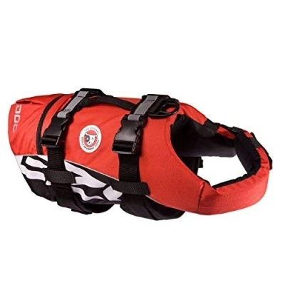 Afbeelding van EzyDog DFD Zwemvest Hond Reflecterend Reddingsvest L Rood