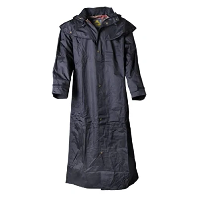 Afbeelding van Scippis Black Roo Stockman Coat Zwart, XL