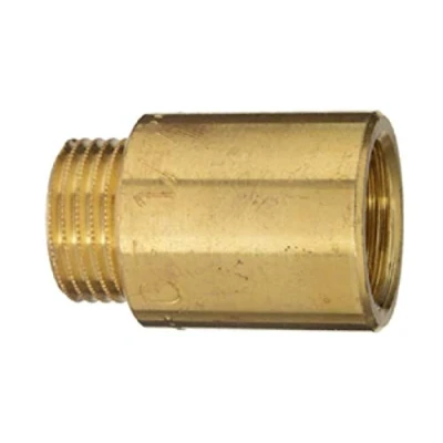 Afbeelding van Cornat Kraanverlenging, messing blank met binnen en buitendraad, A 3/4 inch IG, B 20 mm, 1 stuk, T381702
