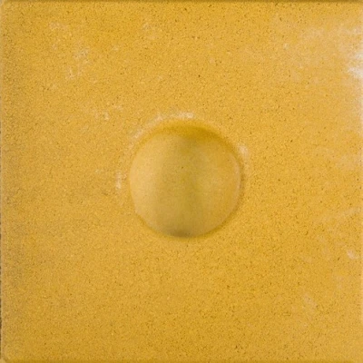 Afbeelding van Gardenlux Knikkerpottegel 30x30x6 Cm Geel