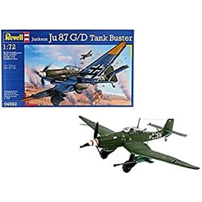 Afbeelding van 1:72 Revell 04692 Junkers Ju 87 G/D Tank Buster Plastic Modelbouwpakket